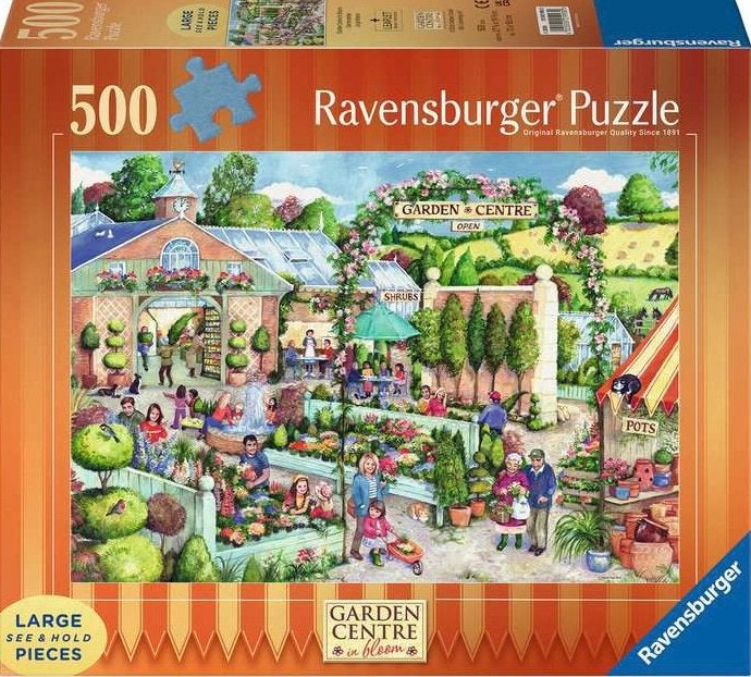 Ravensburger - Garden Centre - 500XL stukjes, Ophalen of Verzenden, 500 t/m 1500 stukjes, Nieuw, Legpuzzel