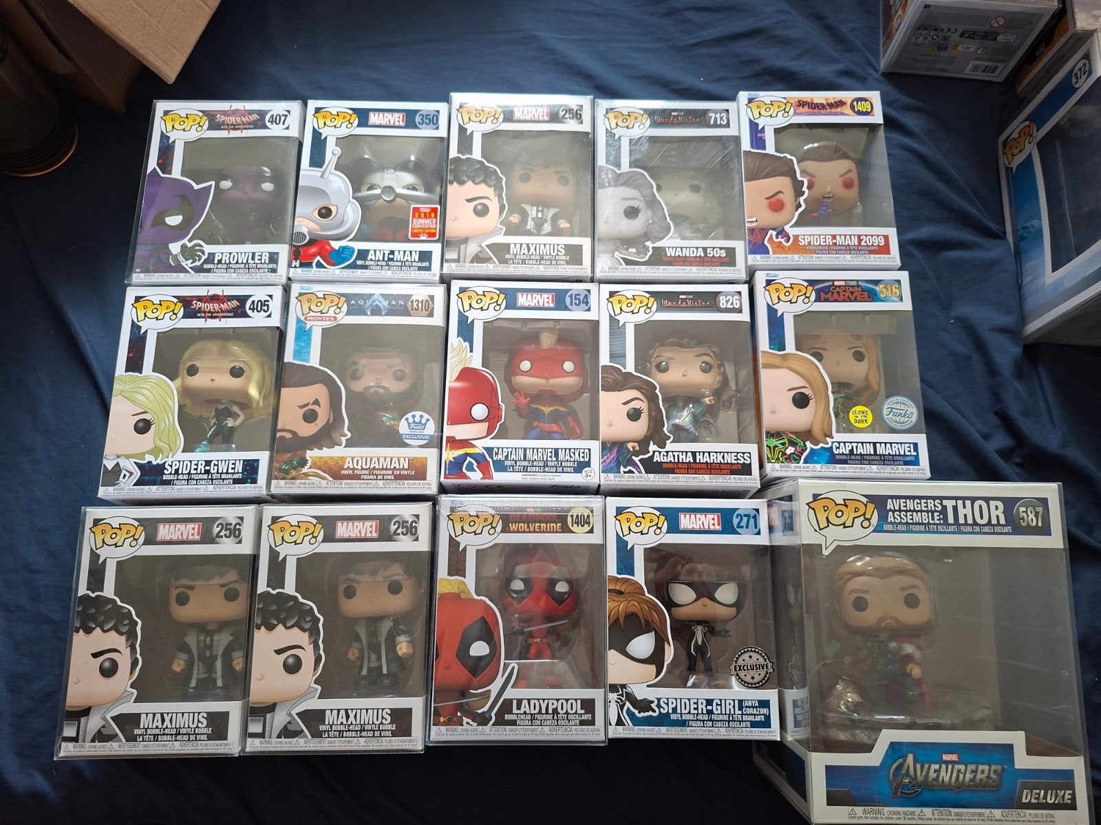 Grote collectie Funko Pop! Marvel figuren 15 stuks, Ophalen of Verzenden, Zo goed als nieuw