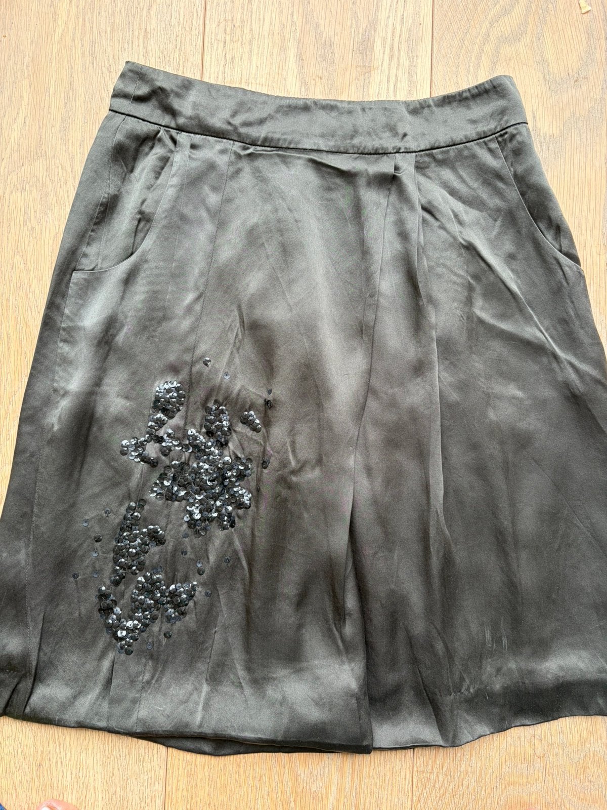 Zijden rok Turnover mt 34, Kleding | Dames, Rokken, Zwart, Ophalen of Verzenden, Maat 34 (XS) of kleiner, Gedragen