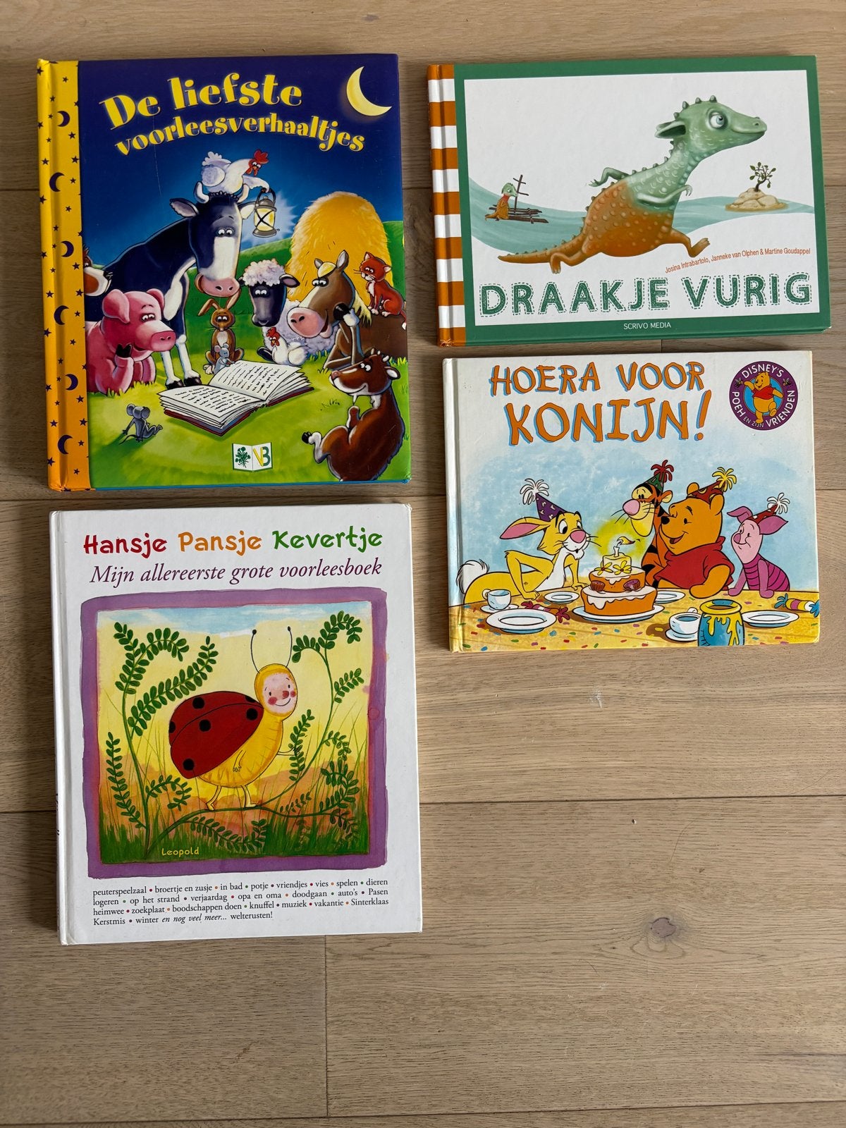 Kinderboeken: De liefste voorleesverhaaltjes, Draakje Vurig, Boeken, Ophalen of Verzenden, Zo goed als nieuw