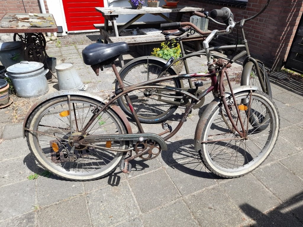 Fiets, Terugtraprem, Gebruikt, Versnellingen, Ophalen