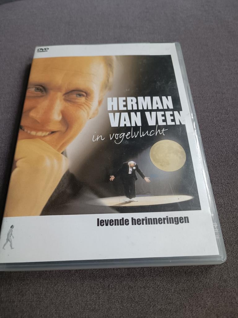 Herman van Veen in vogelvlucht - dvd, Alle leeftijden, Ophalen of Verzenden, Zo goed als nieuw, Komedie