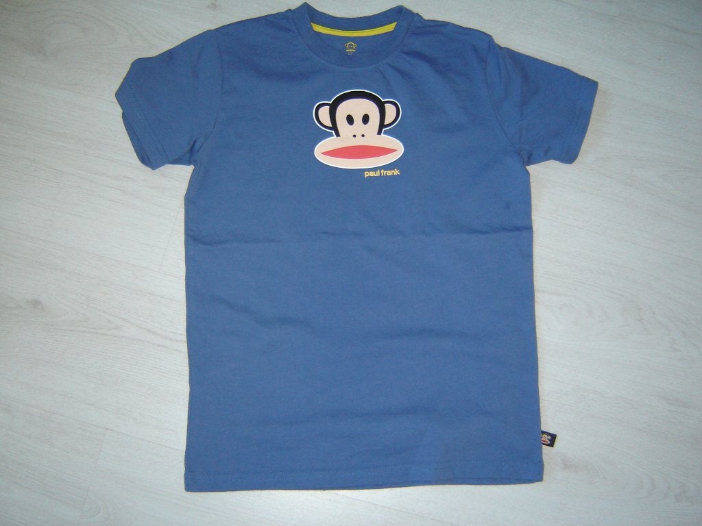 2x Paul Frank t-shirt blauw maat 152 en grijs, Ophalen of Verzenden, Nieuw, Jongen of Meisje, Shirt of Longsleeve