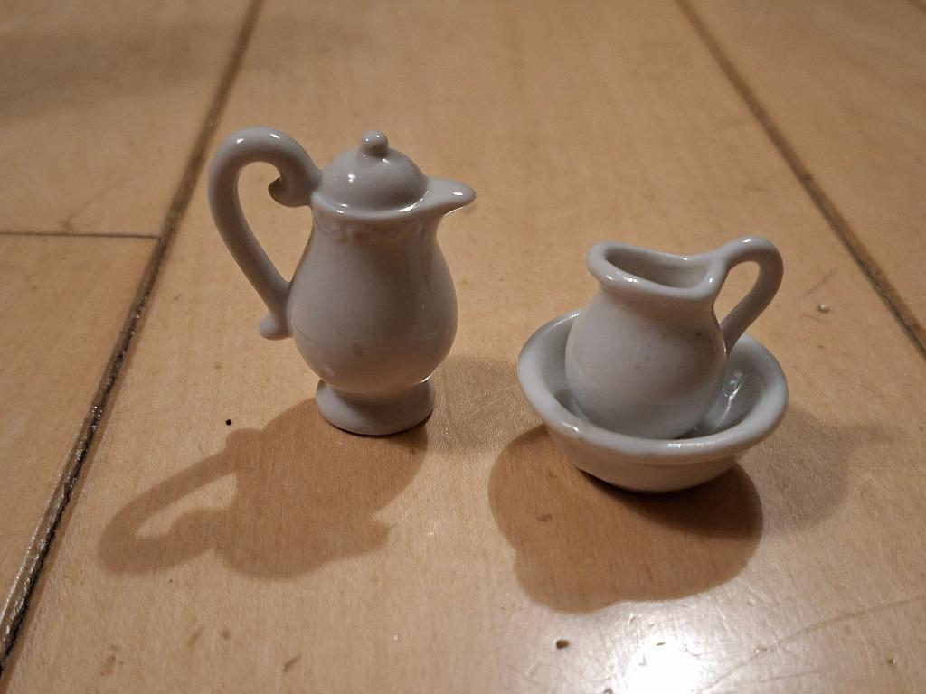 miniatuur kannetjes voor letterbak of poppenhuis, Ophalen of Verzenden, Nieuw