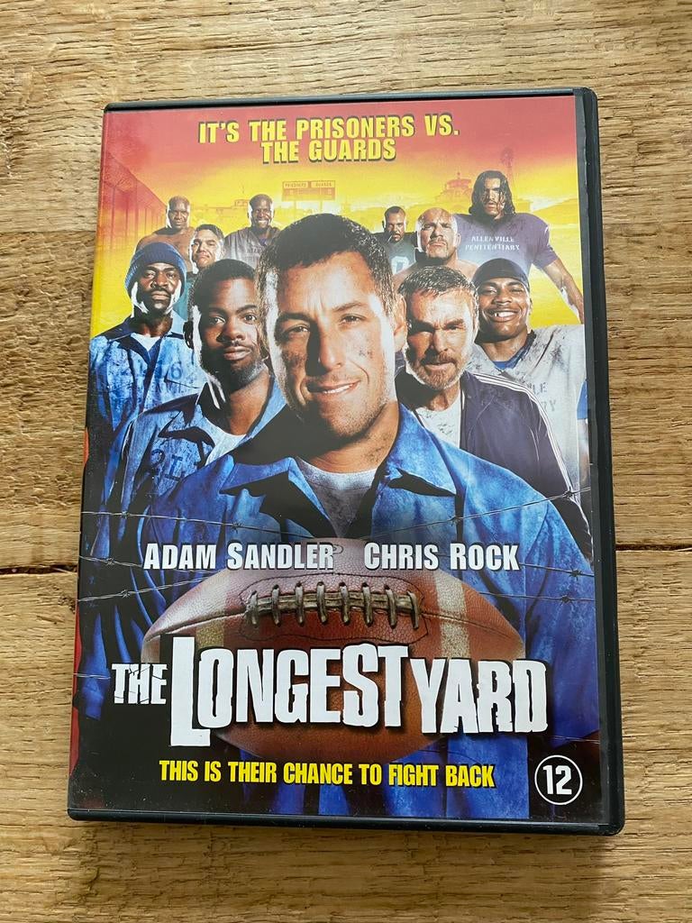 DVD The Longest Yard, Vanaf 12 jaar, Verzenden, Zo goed als nieuw