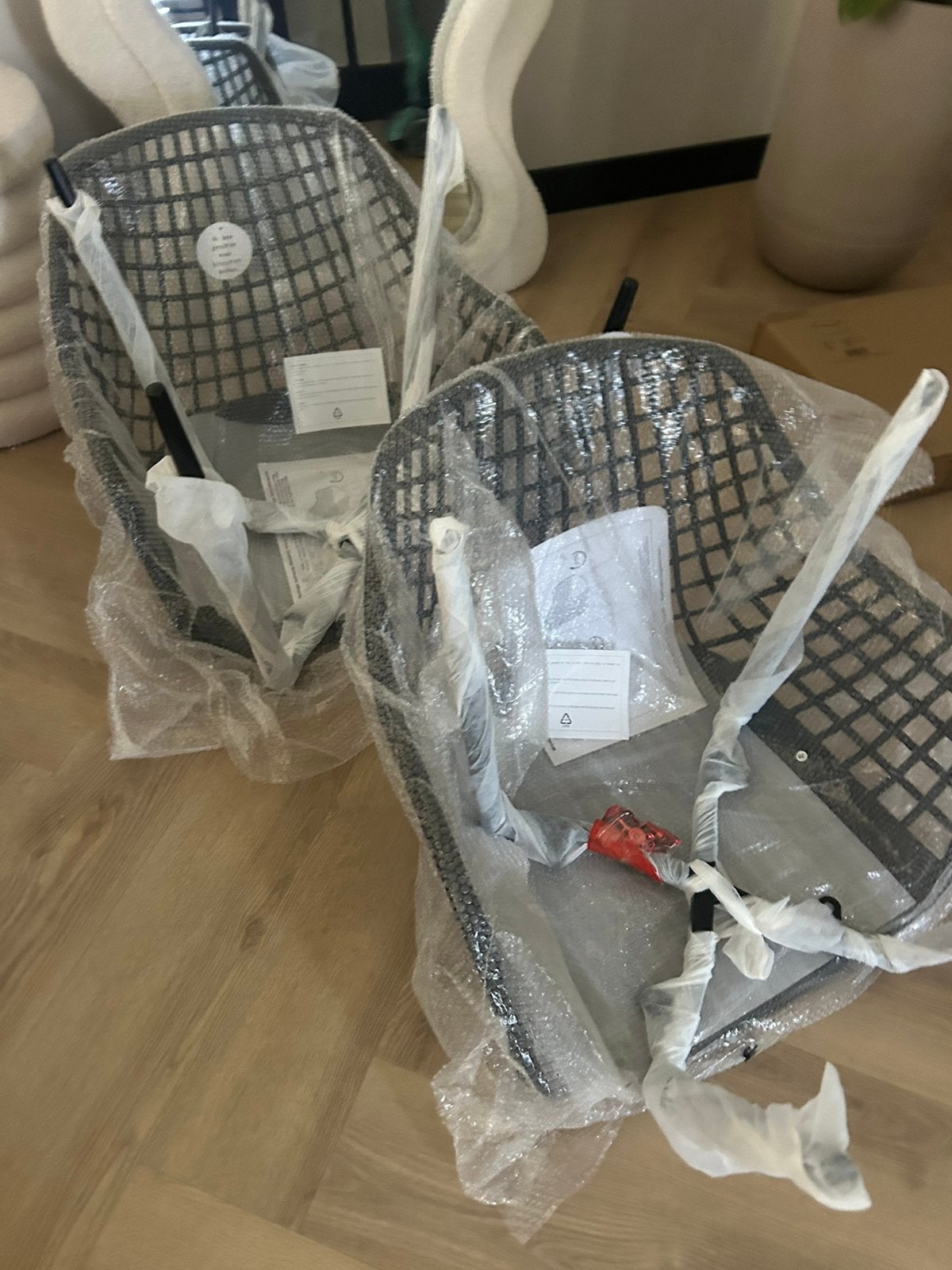 Kuipstoel webbing 2 stuks, Ophalen of Verzenden, Zo goed als nieuw