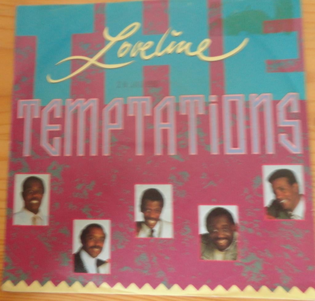 Temptations > Love Line, Gebruikt, 7 inch, Single, Ophalen of Verzenden