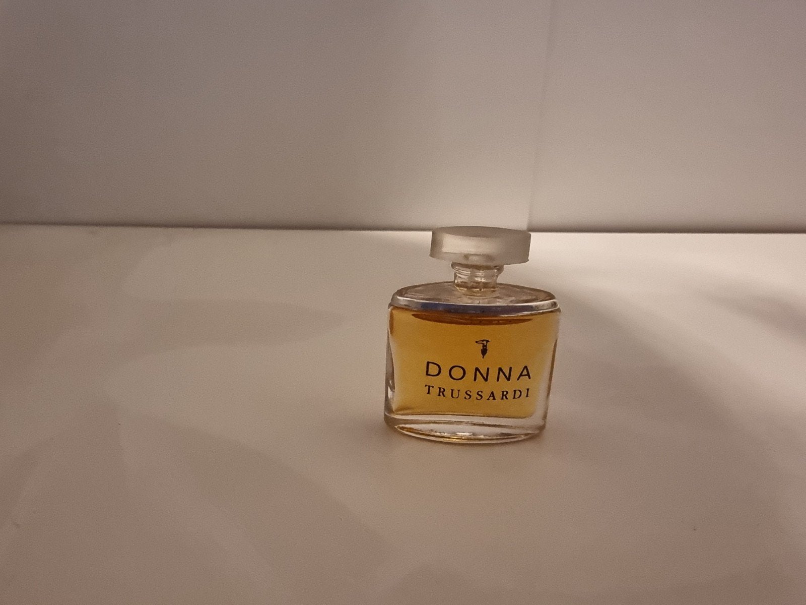 Miniatuur Donna Trussardi parfumflesje, Ophalen of Verzenden, Gebruikt