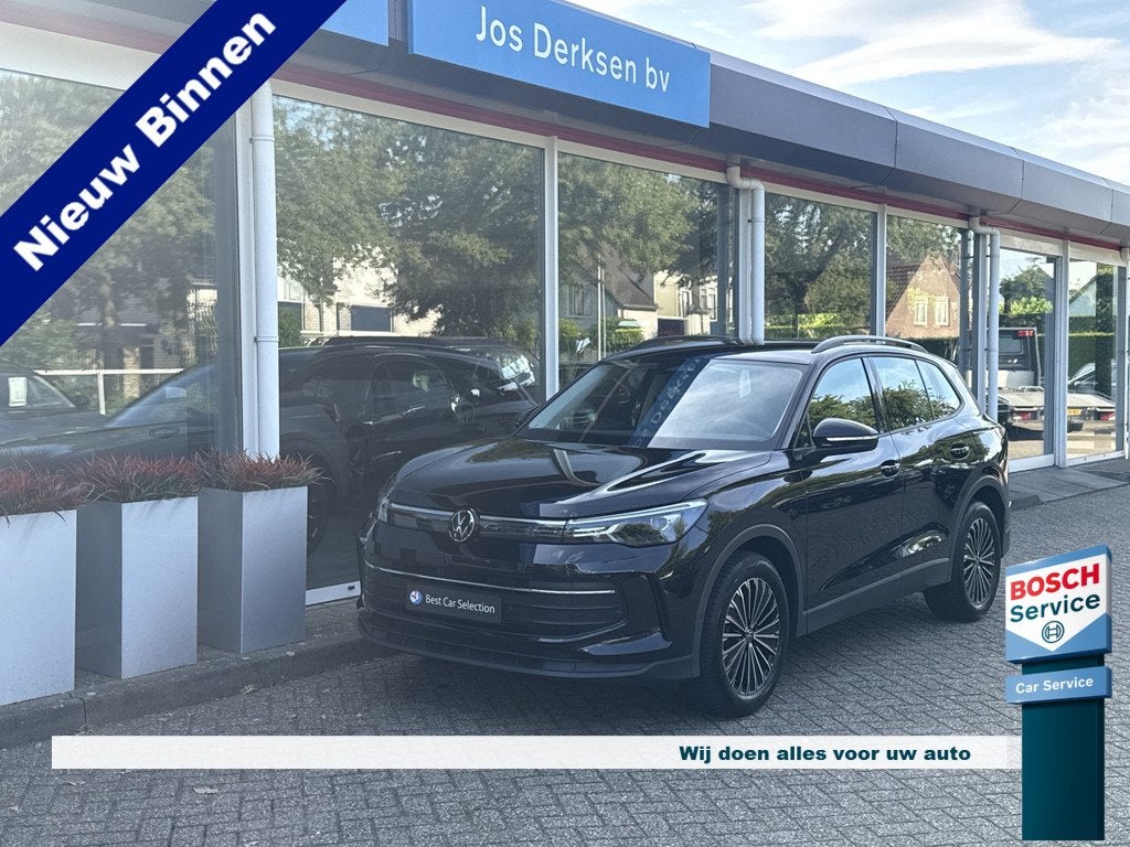 Volkswagen Tiguan 1.5 eTSI 150PK Life DSG - Trekh. elektr. |, Stof, Zwart, 4 cilinders, Zwart