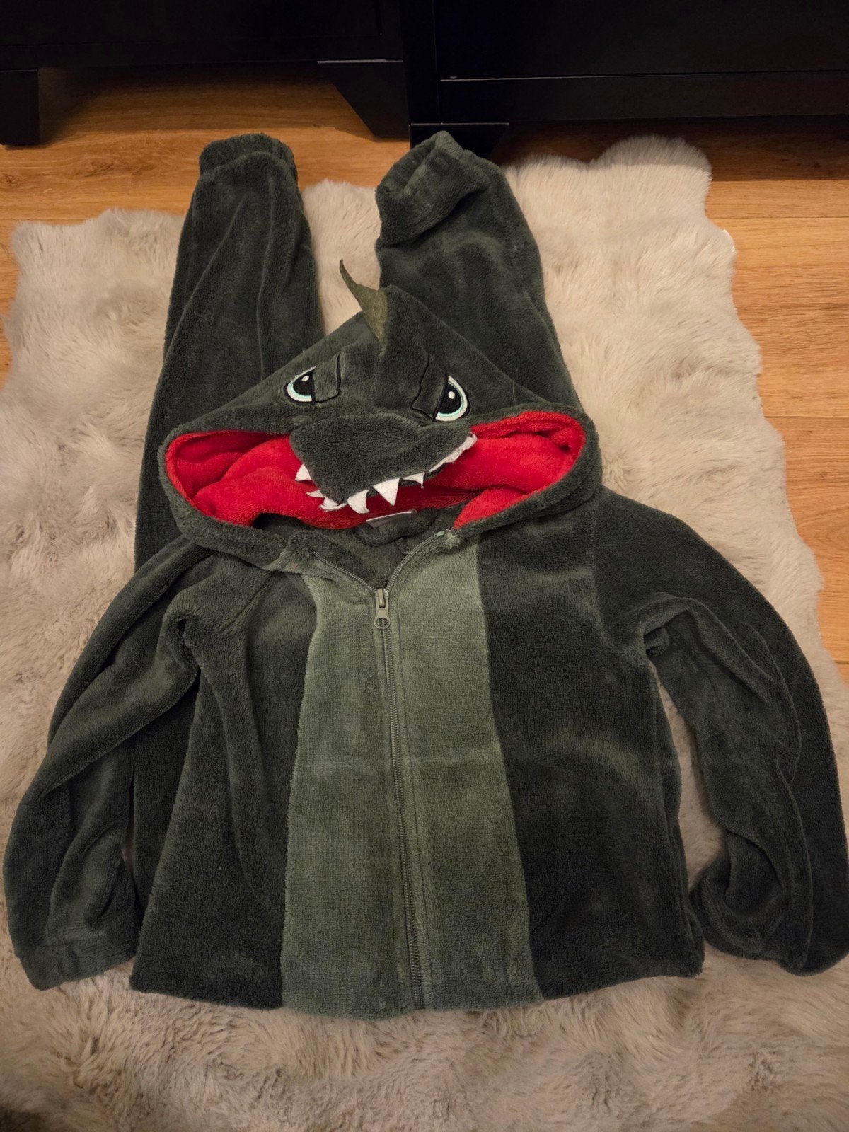 Dinosaurus Onesie Maat 110/116, Ophalen of Verzenden, Zo goed als nieuw, Jongen of Meisje, Setje