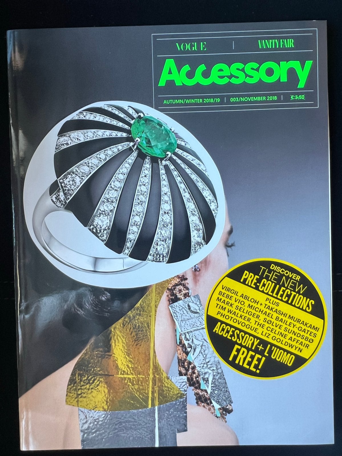 Vogue Vanity Fair Accessory Magazine Herfst/Winter 2018/19, Ophalen of Verzenden, Zo goed als nieuw, Glossy