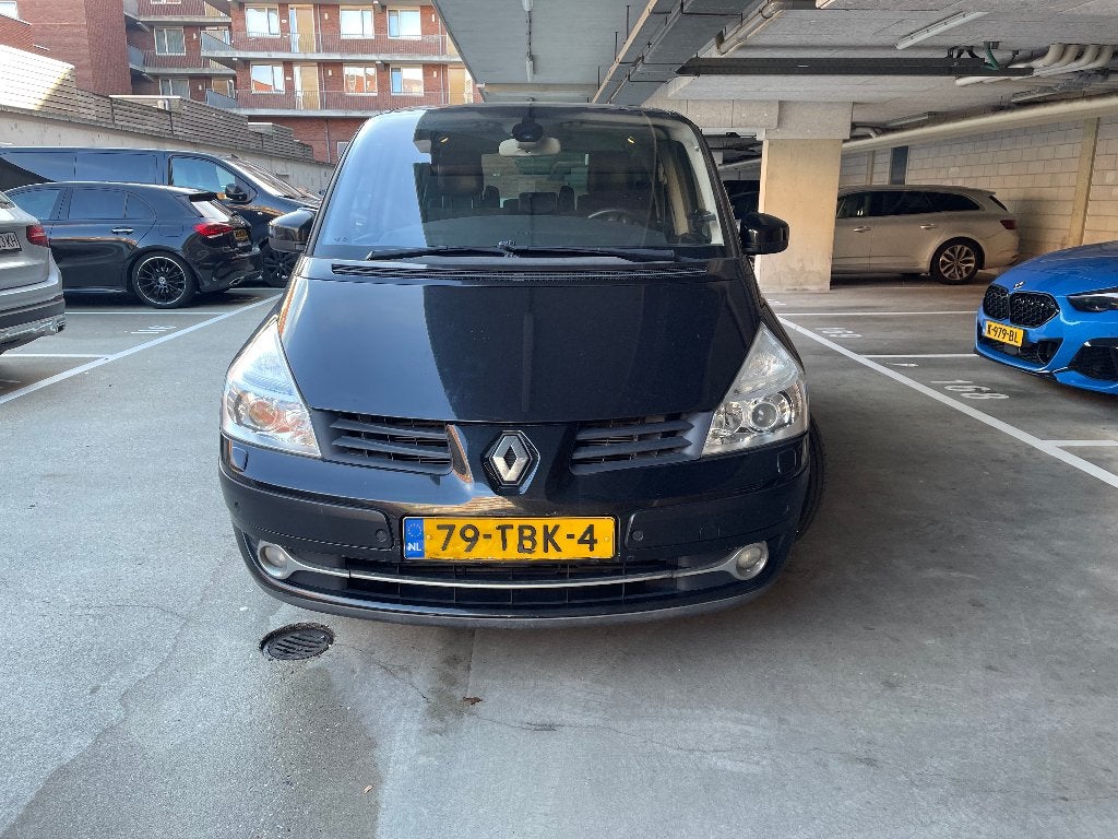 Renault Grand Espace Initiale 7-zits, Auto's, 1995 cc, Zwart, 4 cilinders, 2000 kg