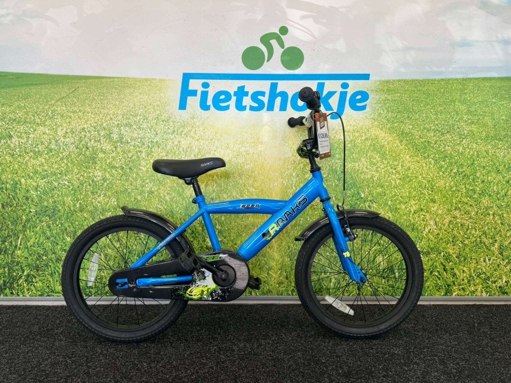 Fietshokje Amersfoort: Nieuwe Raaks Bobo jongensfiets, Niet ingevuld, 16 tot 20 inch, Niet ingevuld, Nieuw