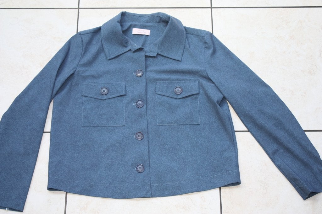 Studio Anneloes Travelstof Claire Denim Jacket-Jeans L, Studio Anneloes, Maat 42/44 (L), Nieuw, Jasje