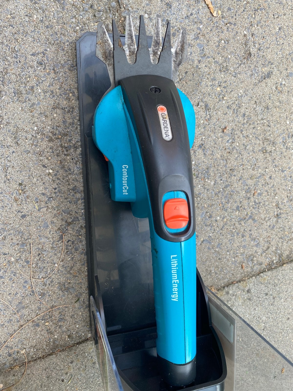 Gardena Accu ContourCut Snoeischaar - LithiumEnergy, Tuin en Terras, Ophalen of Verzenden, Gebruikt, Accu