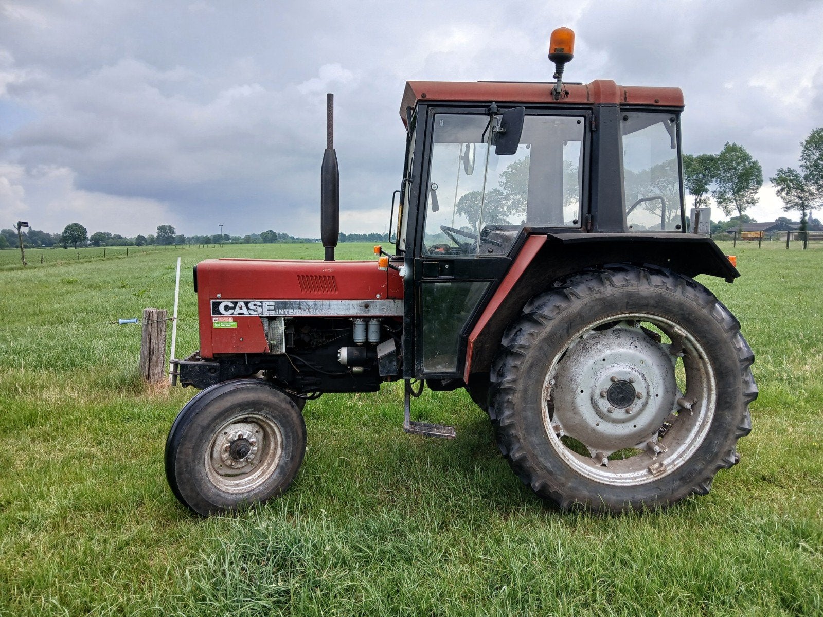 Case international 733 tractor, Ophalen