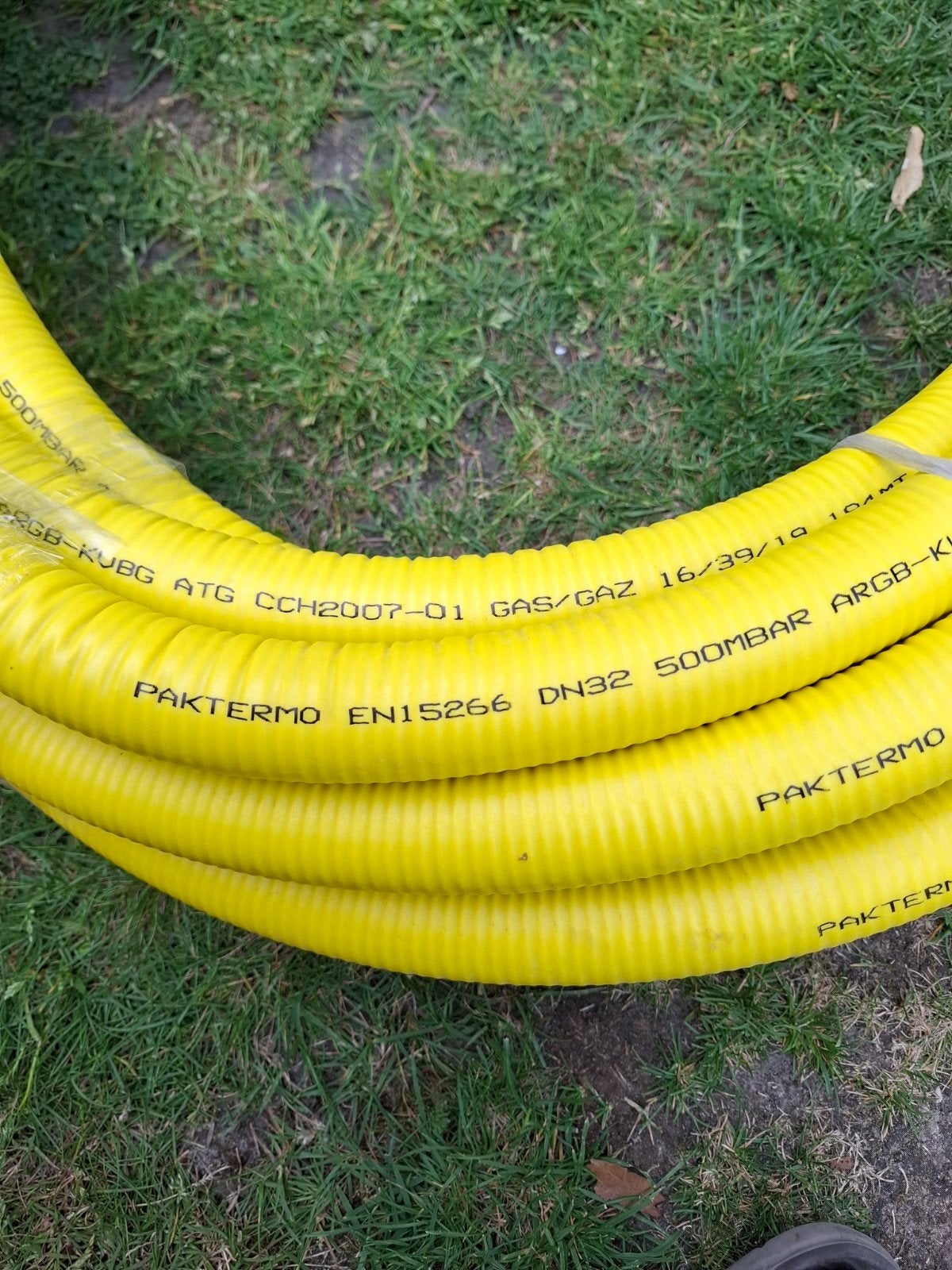 Flexibele gasbuis 20m - PAKTERMO EN15266 DN32, Ophalen of Verzenden