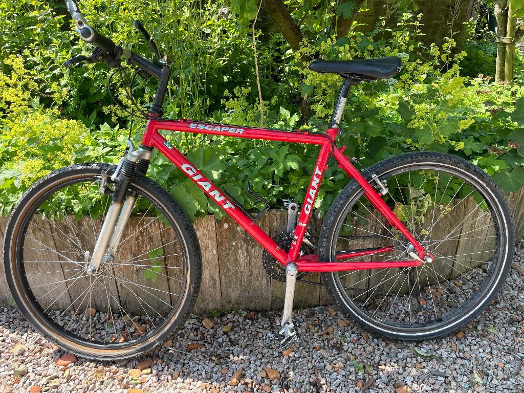 GIANT Escaper mountainbike, Fietsen en Brommers, Ophalen, Gebruikt, Hardtail, Velgrem
