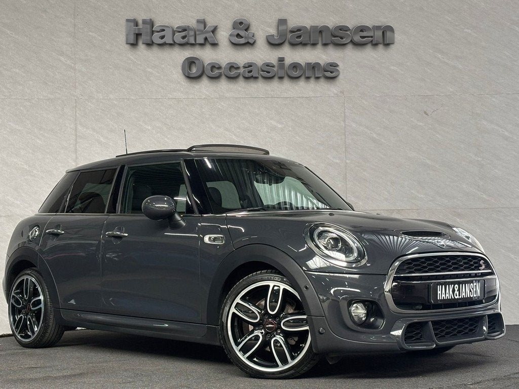 Mini Mini 2.0 Cooper S JCW 192PK Pano Automaat Leder Led, Auto's, Mini, 1998 cc, Gebruikt, Zwart, 4 cilinders
