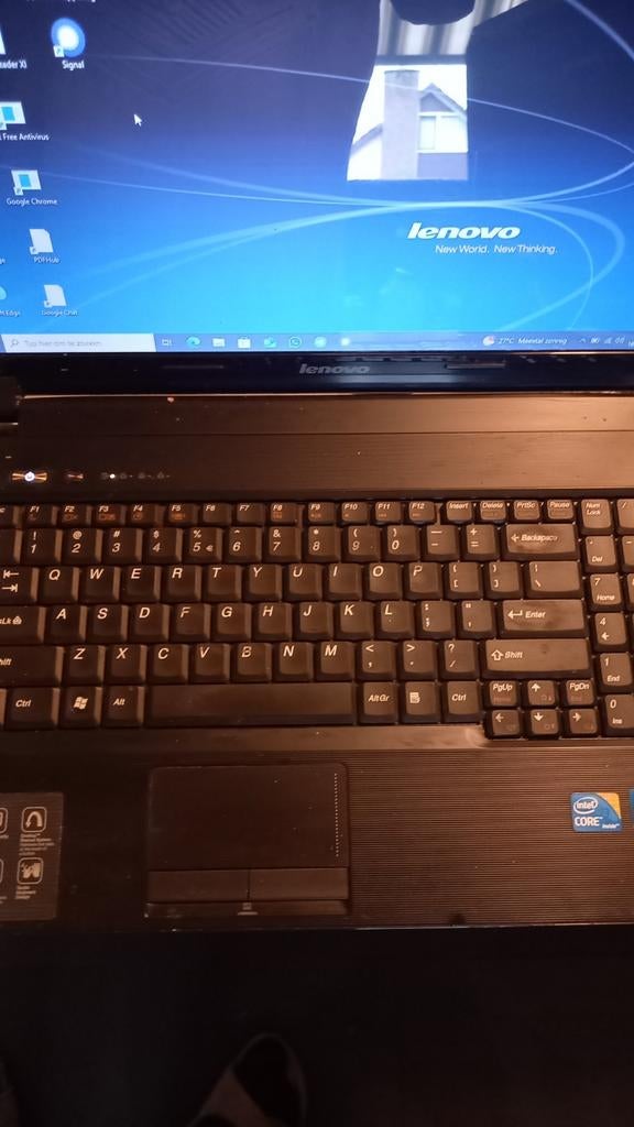 Laptop lenova, Ophalen of Verzenden, Zo goed als nieuw, 17 inch of meer, 2 tot 3 Ghz