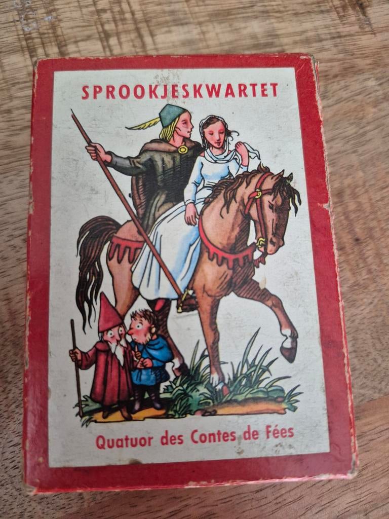 Vintage Sprookjeskwartet - Quatuor des Contes de Fées, Vijf spelers of meer, Ophalen of Verzenden, Gebruikt, Onbekend