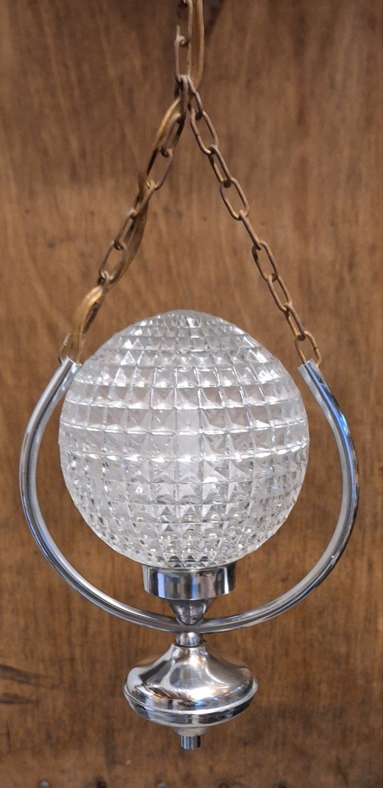 Vintage hanglamp., Ophalen of Verzenden