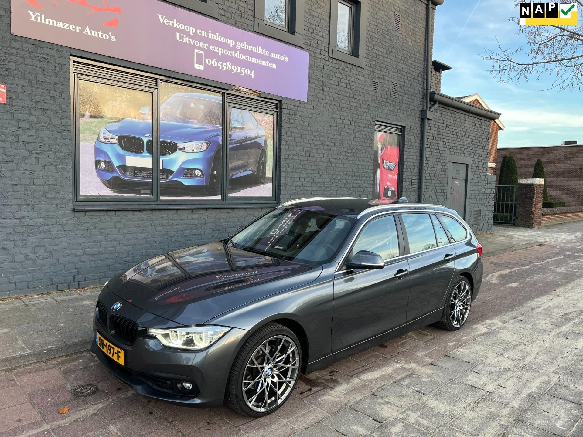 BMW 3-serie Touring 320d Executive garantie apk geleverd, Auto's, Automaat, 745 kg, Achterwielaandrijving, Euro 6