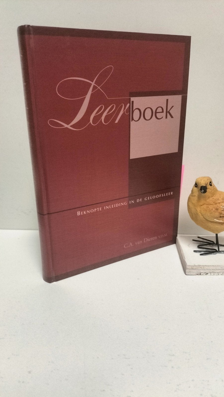 Dieren, Ds. C.A. van; Leerboek (beknopte inleiding in de, Boeken, Ophalen of Verzenden, Gelezen, Christendom | Protestants