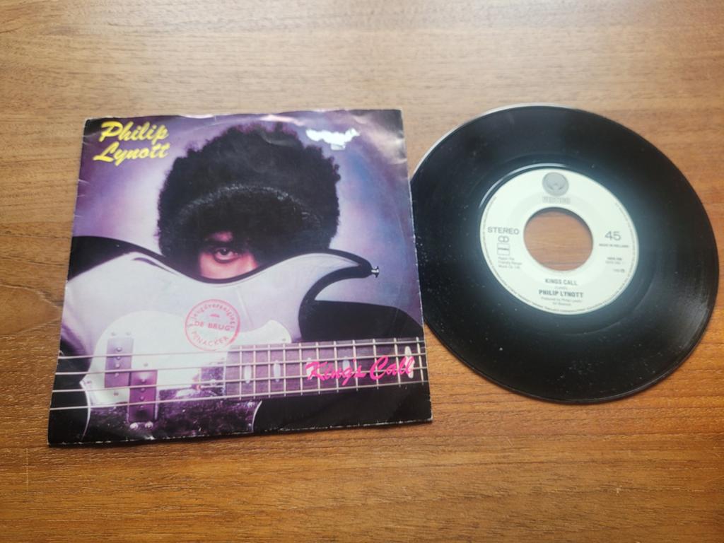 Philip Lynott - Kings Call / Ode to a Black Man (Single), Gebruikt, Fotohoes, 7 inch, Ophalen of Verzenden