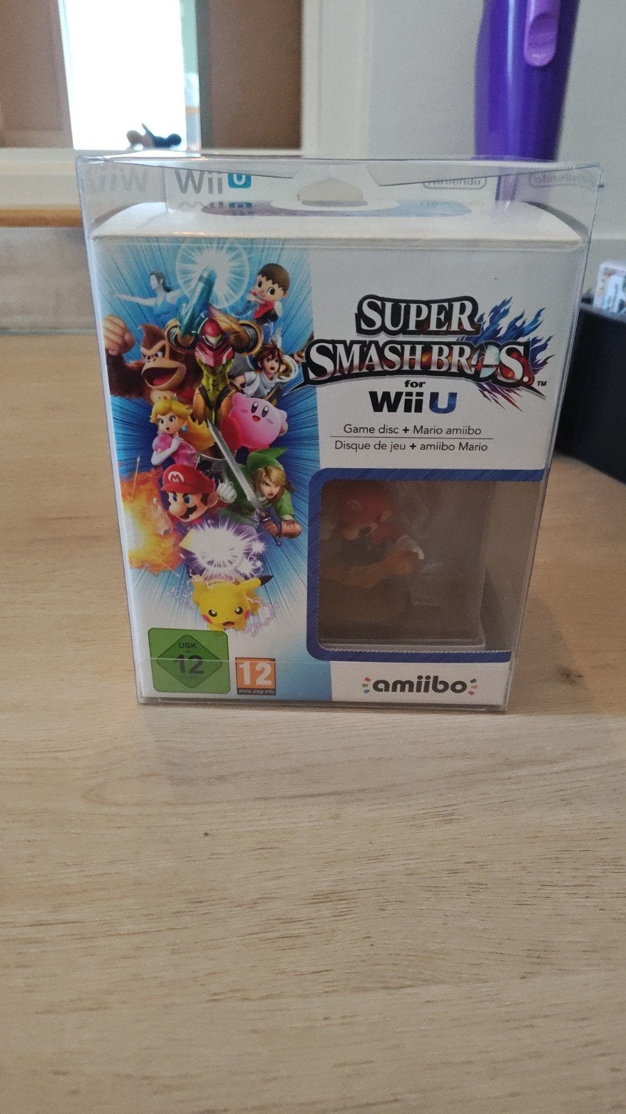 Super Smash Bros Wii U Big Box Editie + Amiibo Mario, Ophalen of Verzenden