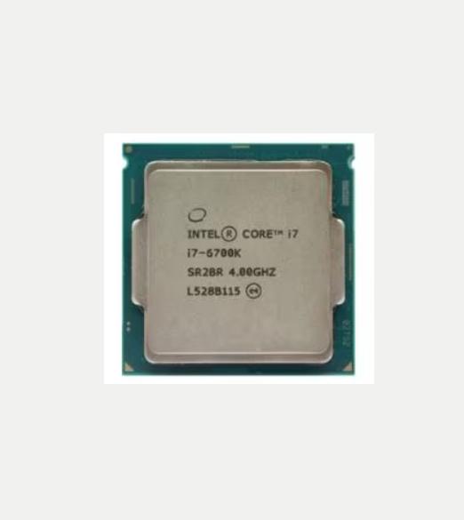 Intel Core i7 6700K 4,0 GHz Processor met Socket LGA 1151, Computers en Software, Processors, Ophalen of Verzenden, Gebruikt, Intel Core i7