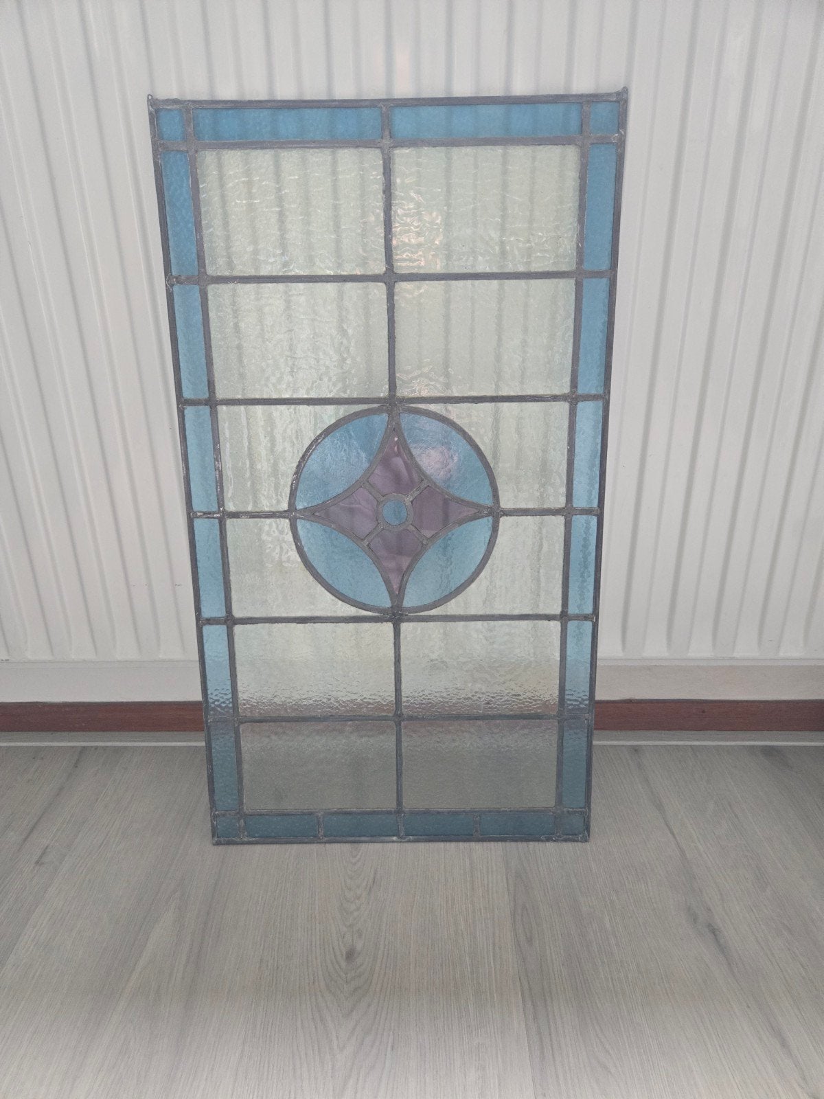 glas in lood decoratie raam, Huis en Inrichting, Ophalen, Zo goed als nieuw