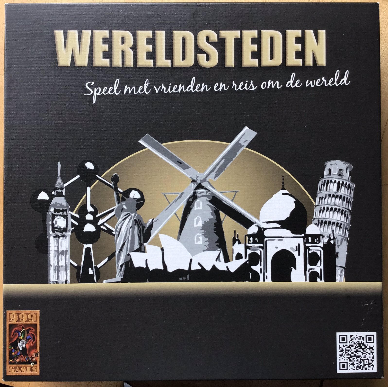 Spel Wereldsteden - vanaf 6 jaar - NIEUW, Een of twee spelers, Ophalen of Verzenden, Nieuw, 999 Games