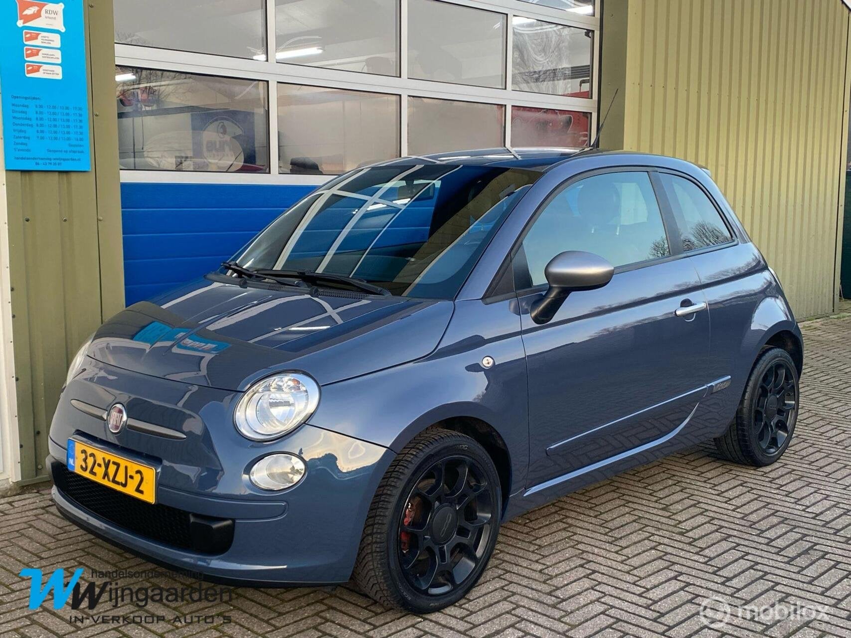 Fiat 500 0.9 TwinAir Plus|Keurig|Airco|Lichtmetalen velgen|, Auto's, Voorwielaandrijving, Euro 5, 86 pk, Gebruikt