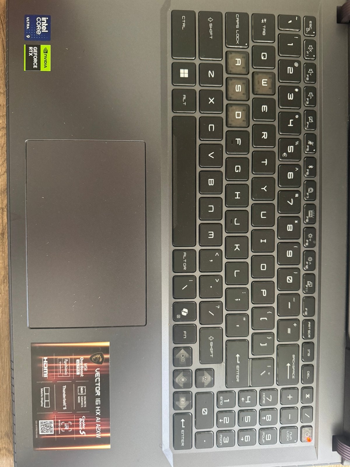 MSI Vector 16HX AI, Computers en Software, Windows Laptops, Ophalen, Met videokaart, Zo goed als nieuw, Gaming