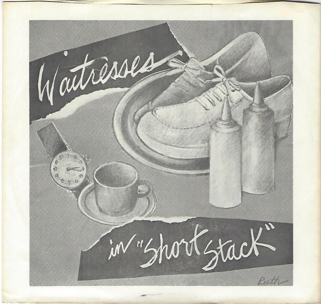 the waitresses/in short stack-punk-ZELDZAAM-clone records, Verzenden, Gebruikt, Rock en Metal