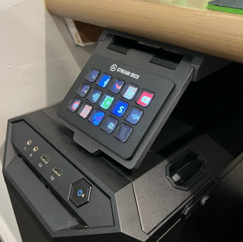 Uitschuifbare Beugel voor Elgato Stream Deck MK.2, Houder/standaard, Nieuw, Verstelbaar, PC