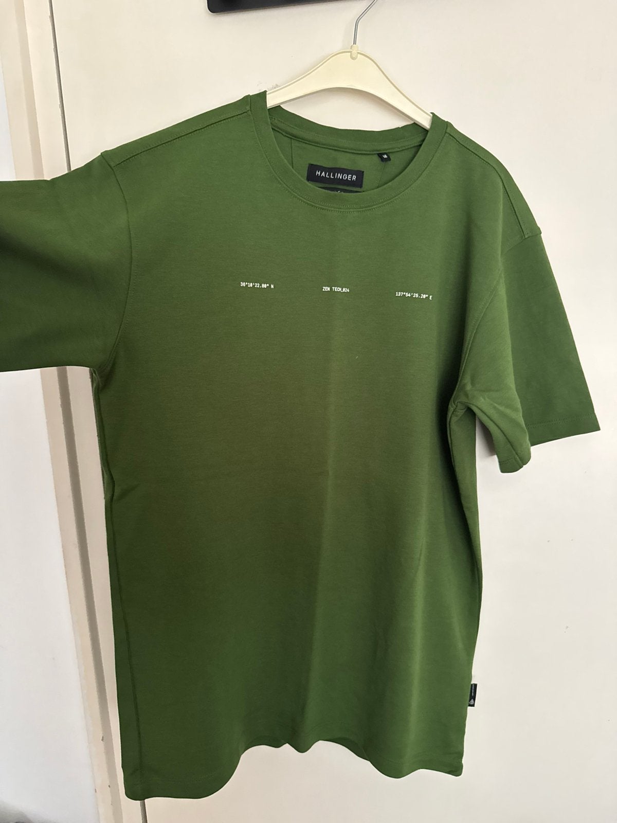 Hallinger heren shirt M, Kleding | Heren, Verzenden, Nieuw, Maat 48/50 (M), Groen