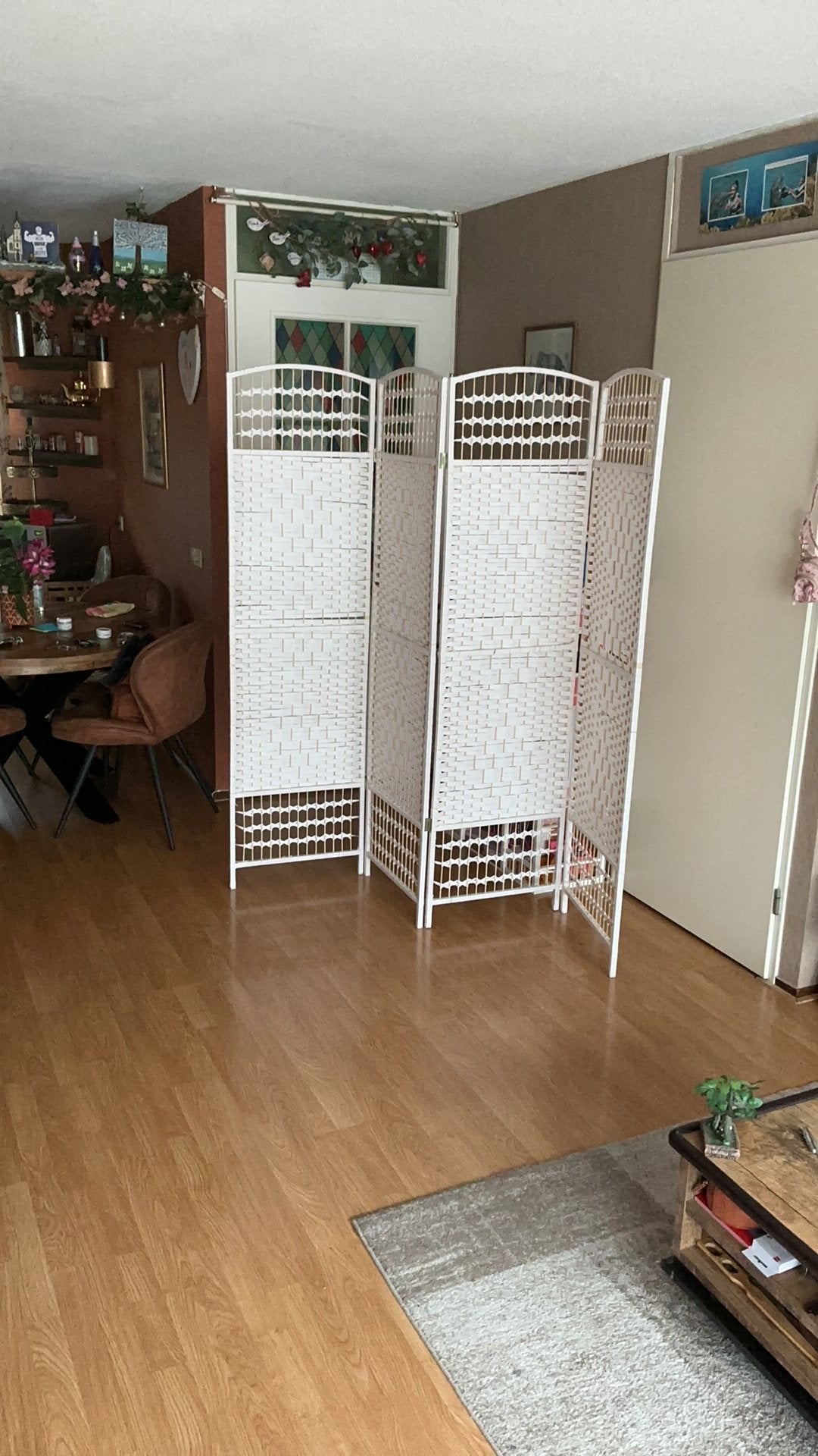 Kamerscherm, Huis en Inrichting, Woonaccessoires | Kamerschermen, Ophalen, Zo goed als nieuw