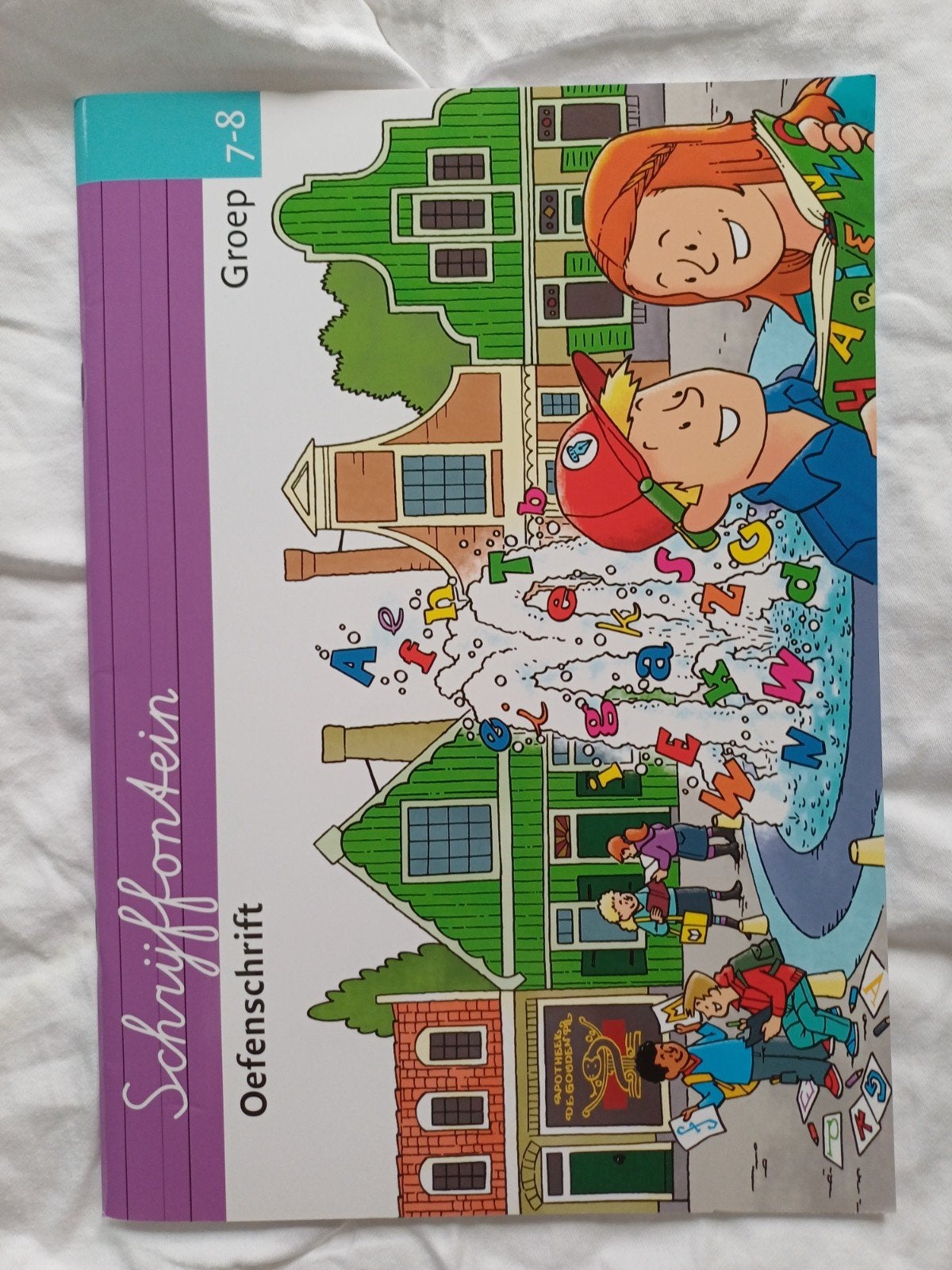 Schrijffontein Oefenschrift Groep 7-8, Gelezen, Ophalen of Verzenden, M.A.J.M. van Mierlo en J.C. den Nederlanden, Nederlands
