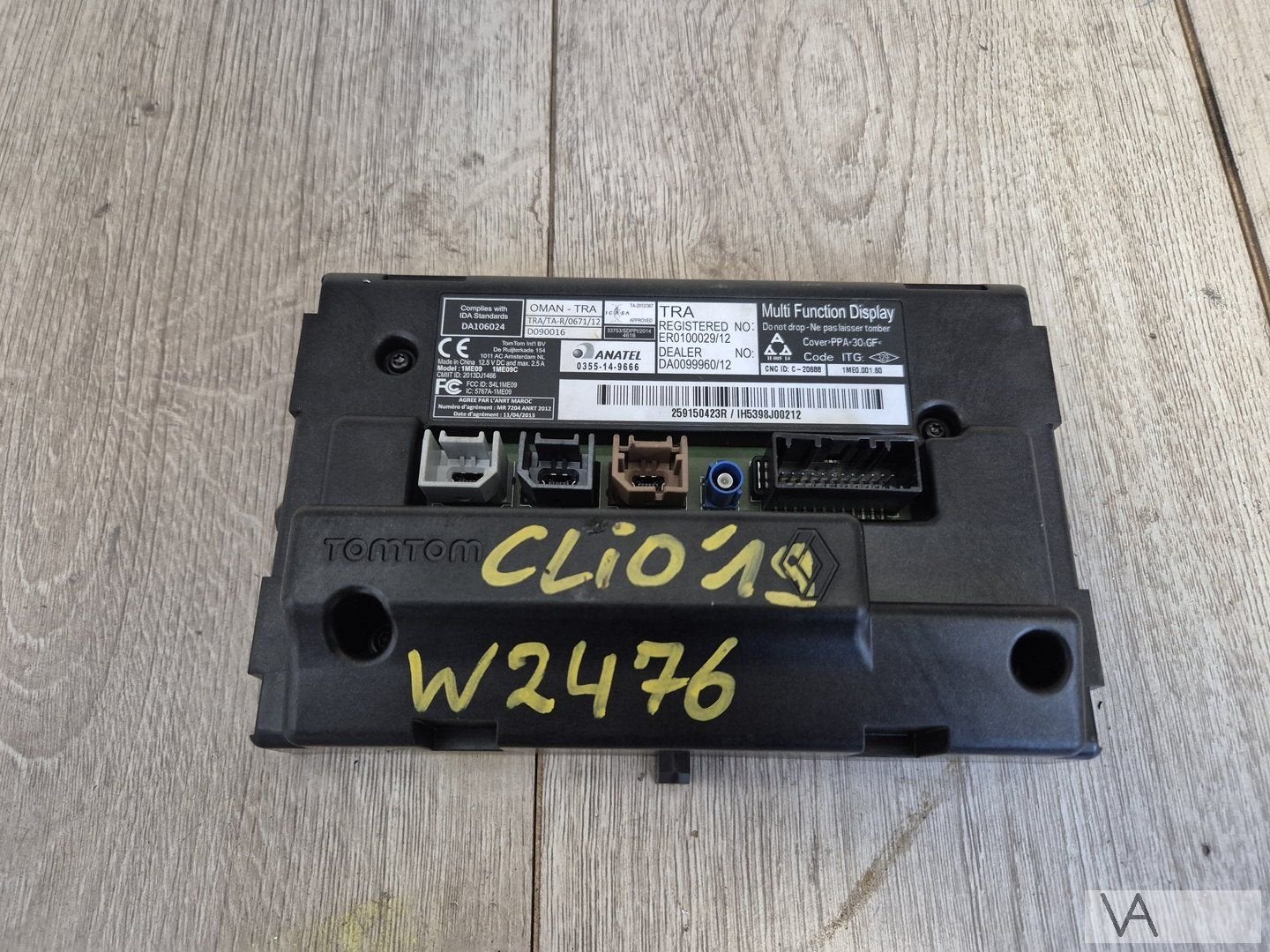 Renault Clio 4 Captur Kangoo Twingo 3 display 259150423r €50, Gebruikt, -, Renault, -