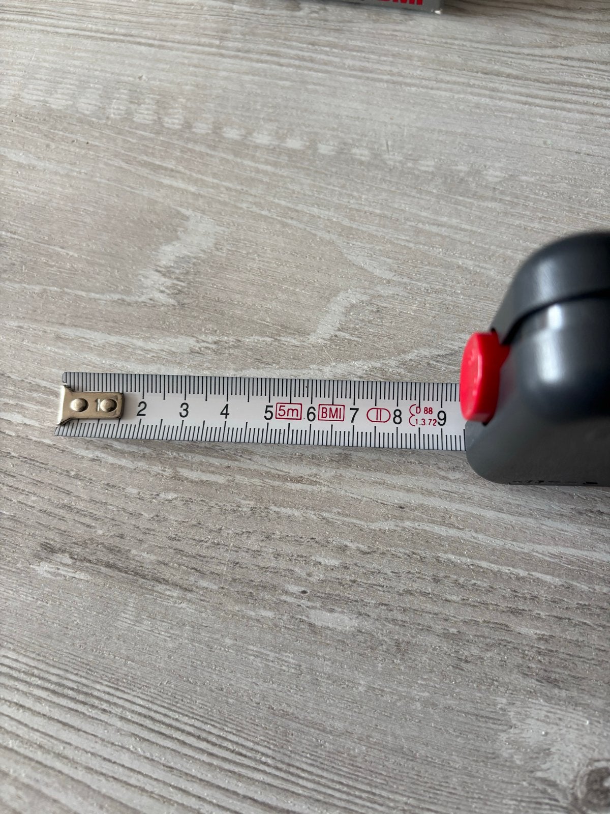 BMI Rolmaat 5m - Lodige Industries, Ophalen of Verzenden, Zo goed als nieuw, Rolmaat/meetlint, Overige merken