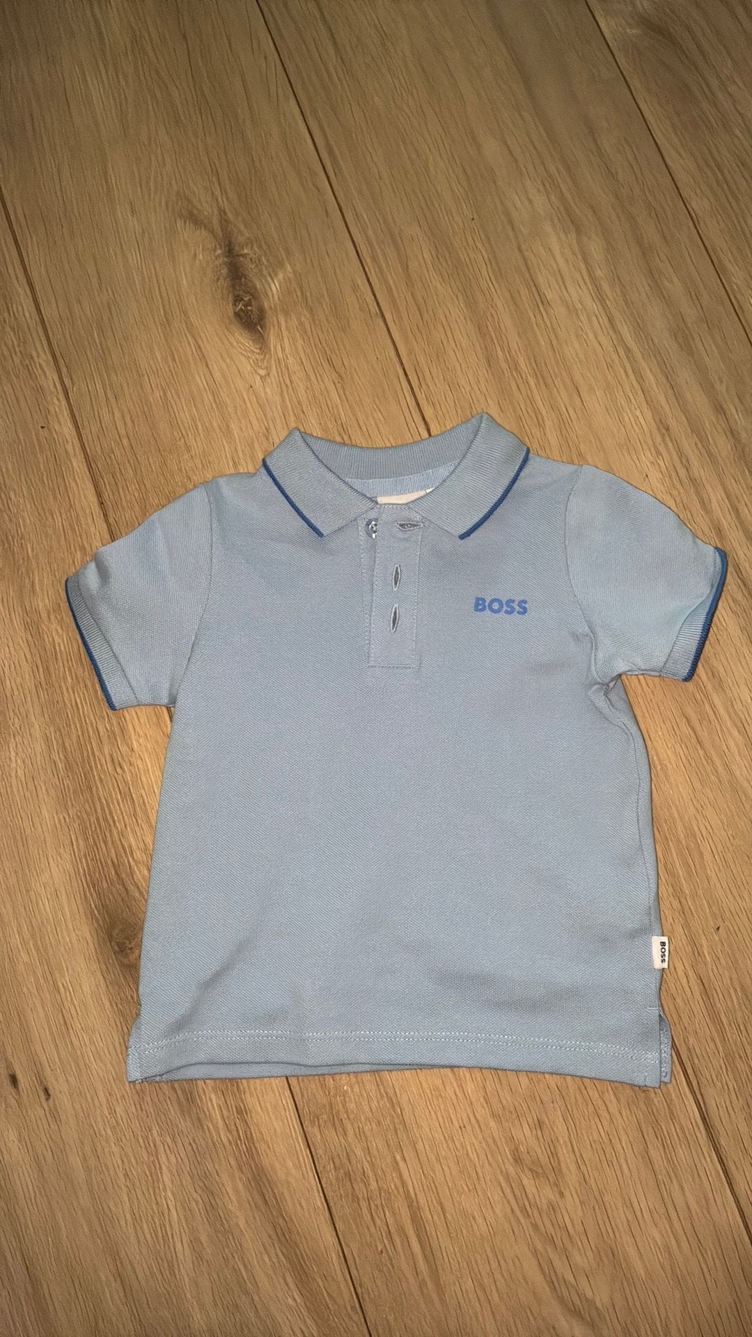 boss polo nieuw zonder kaartje, Kinderen en Baby's, Babykleding | Maat 74, Ophalen, Zo goed als nieuw, Jongetje, Overige typen