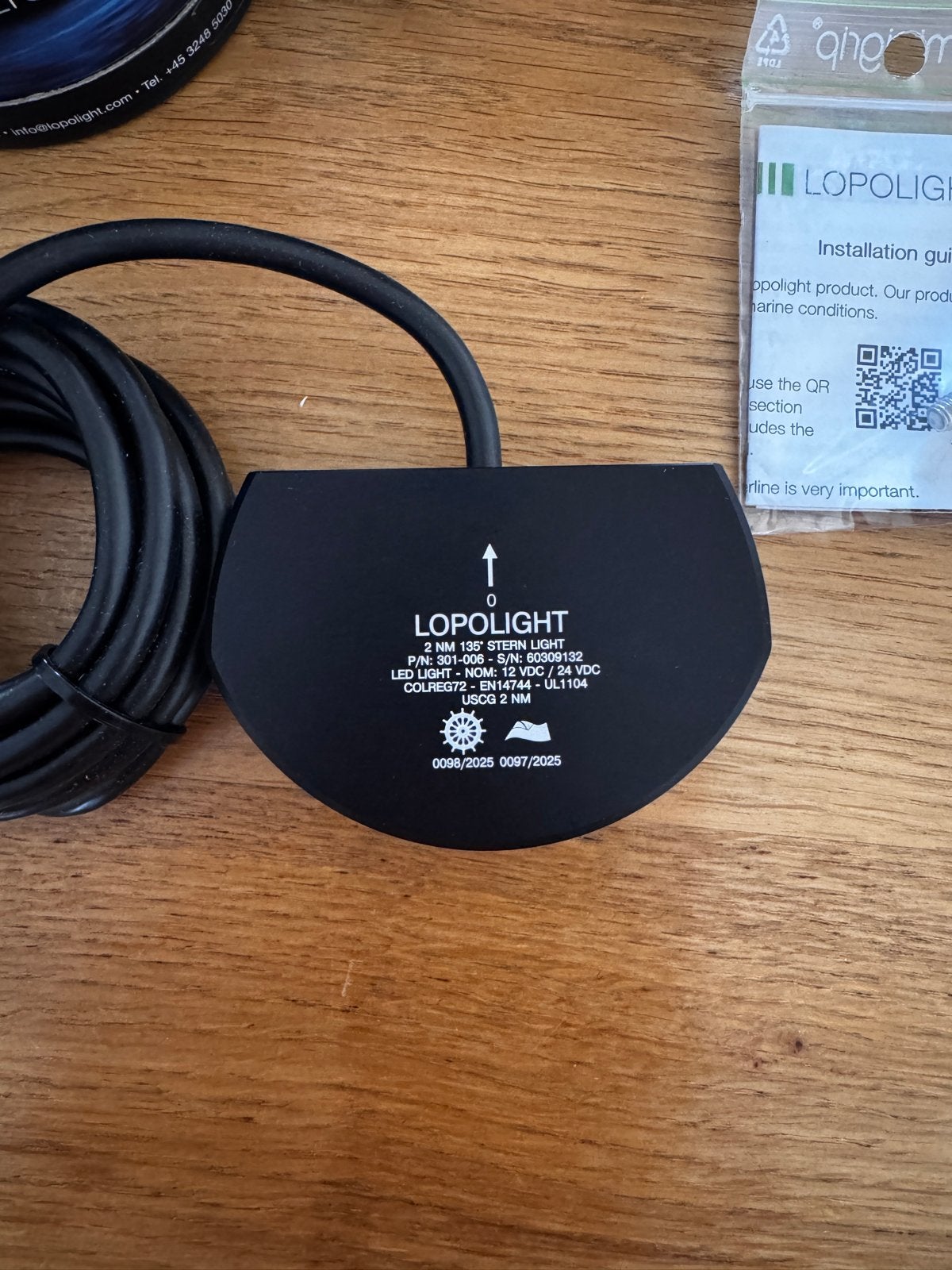 LopoLight 2 NM 135 Heklicht - LED Navigatieverlichting, Ophalen of Verzenden, Nieuw, Overige typen