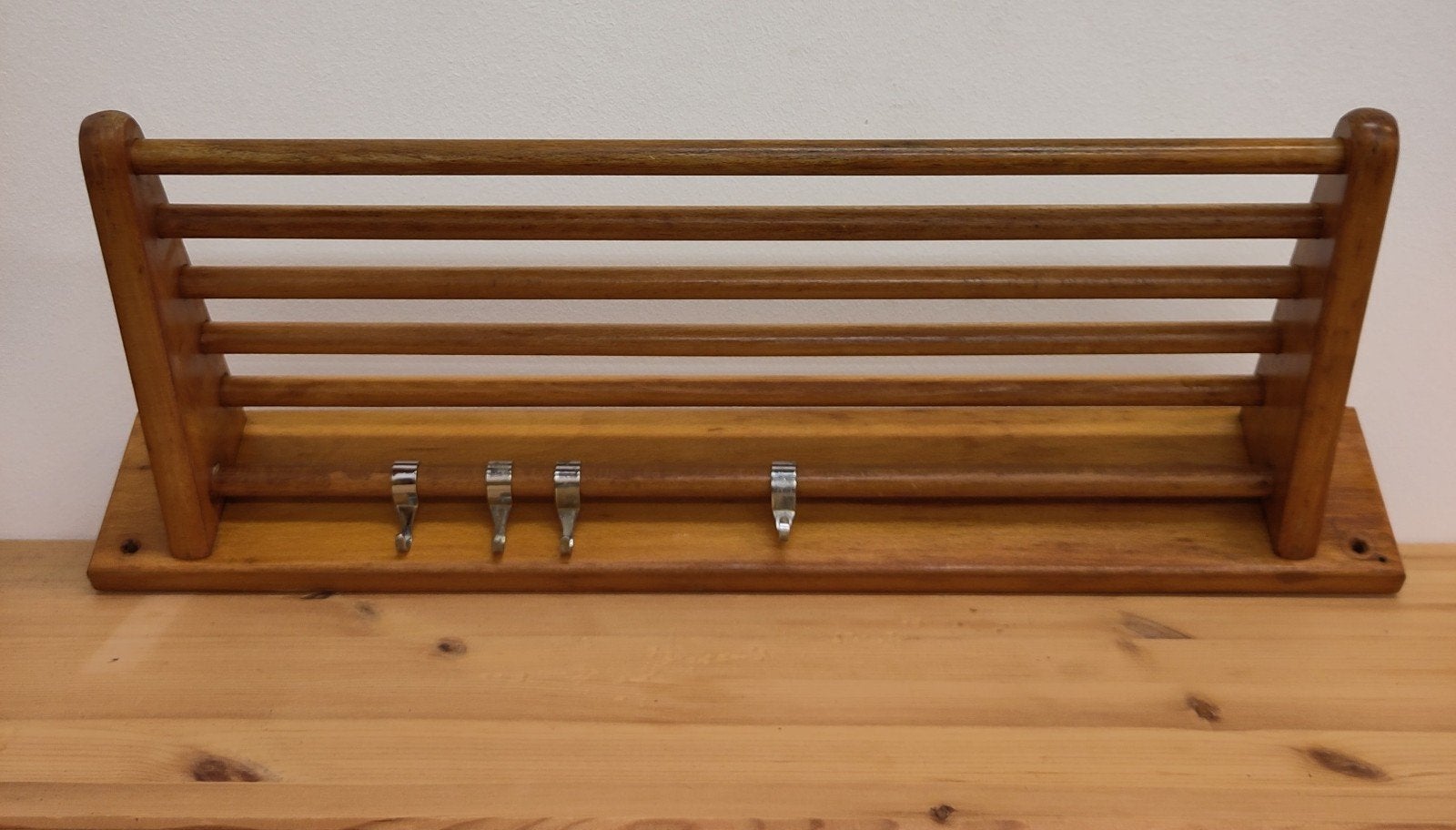 Piet Zwart pannenrek voor Bruynzeel jaren 50, Gebruikt, Bruin, Minder dan 100 cm, 25 tot 50 cm