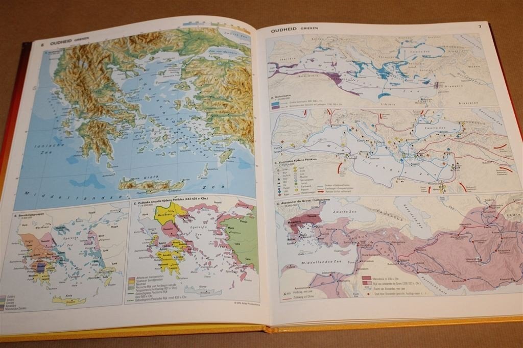 Bosatlas van de Wereldgeschiedenis — 2e Gewijzigde Editie, Gelezen, Ophalen of Verzenden, Landkaart, 1800 tot 2000