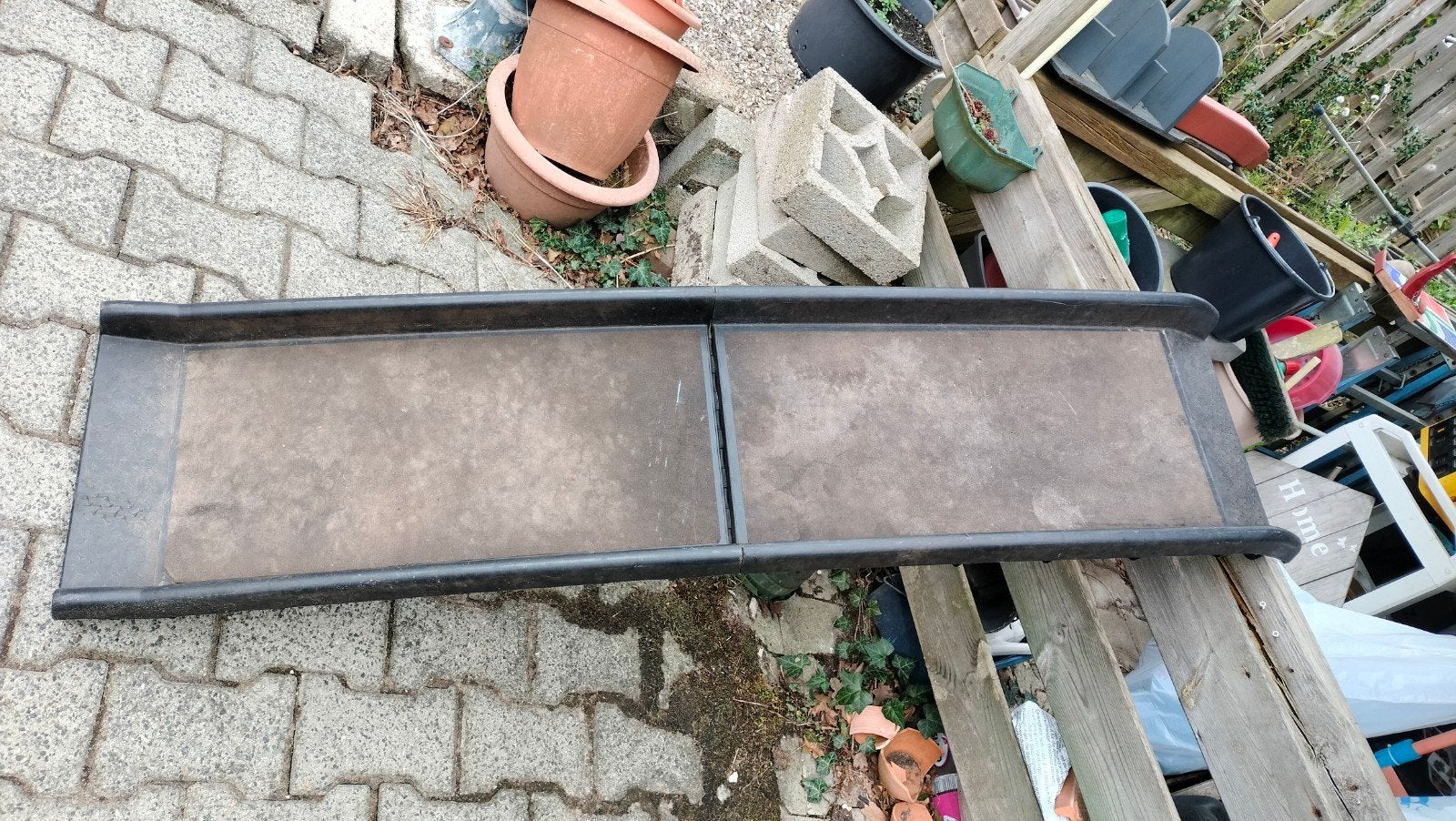 loopplank voor hond, Ophalen, Gebruikt