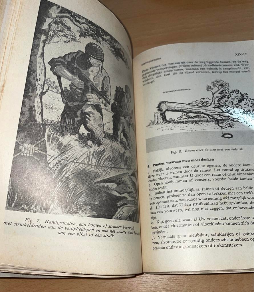 Handboek voor de soldaat (Reglement betreffende de Krijgstuc, Ophalen of Verzenden, 1945 tot heden, Gelezen, Landmacht