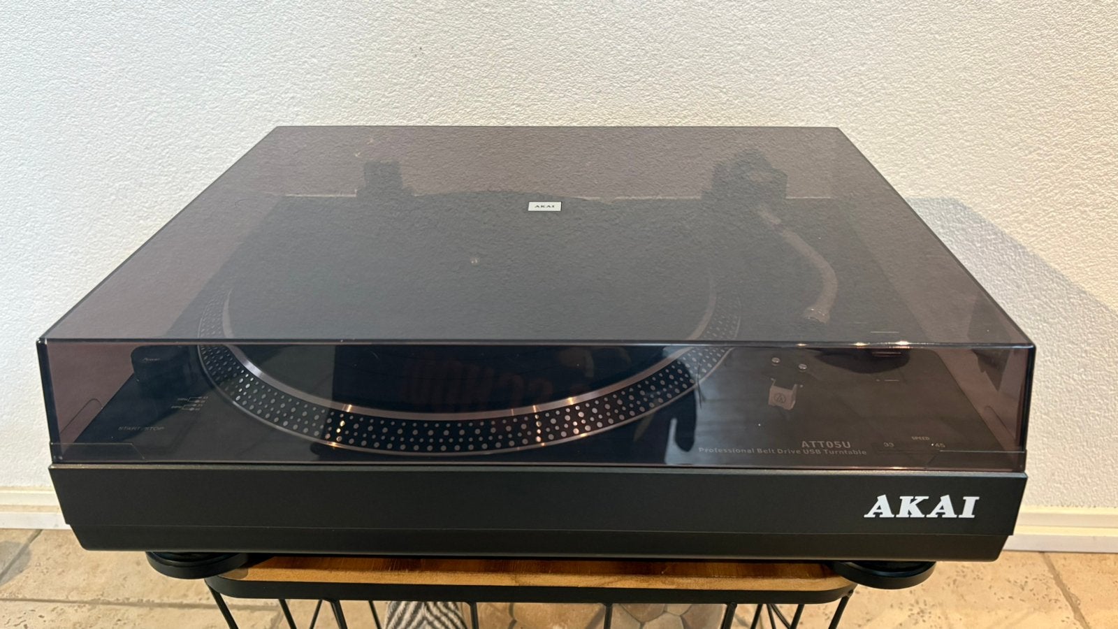Platenspeler Akai ATT05U, Audio, Tv en Foto, Platenspelers, Ophalen, Zo goed als nieuw, Akai