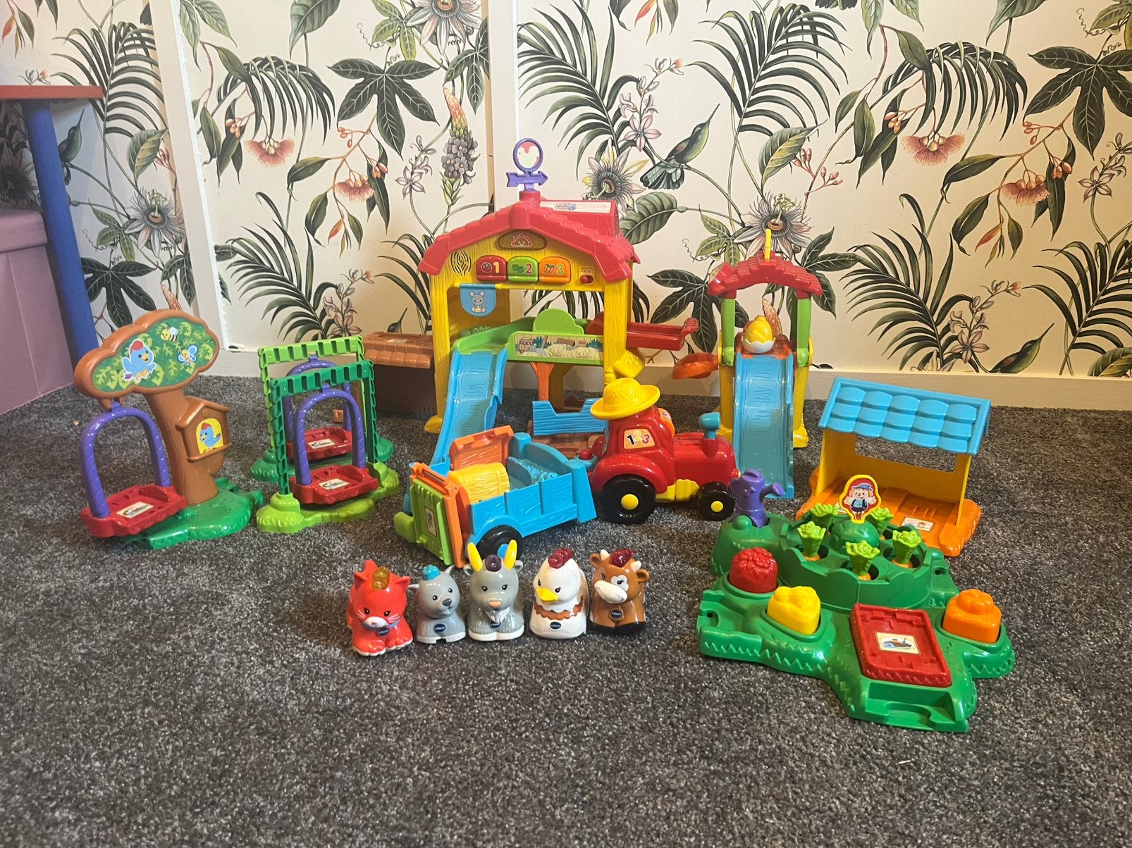 Grote set zoef zoef dieren, Ophalen, Gebruikt, 2 tot 4 jaar